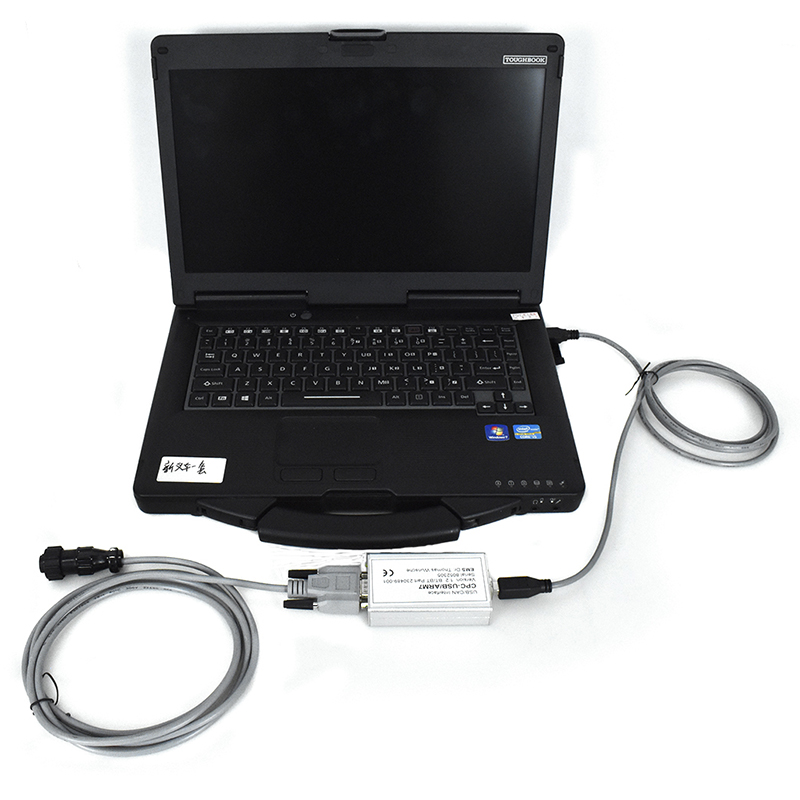 Cf53 laptop for Toyota BT truckcom Canbox CPC USB ARM7 Forklift truck diagnostic tool CAN Interface Canbus TruckCom Forklift truck scanner